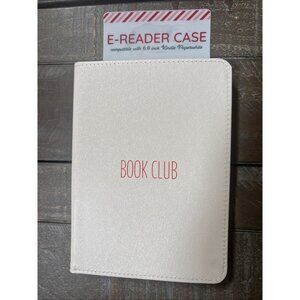 Vivitar Cream 6.8" Kindle Paperwhite E-Reader Case "BOOK CLUB" M76
